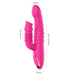 Dual Thrusting Rabbit Vibrator