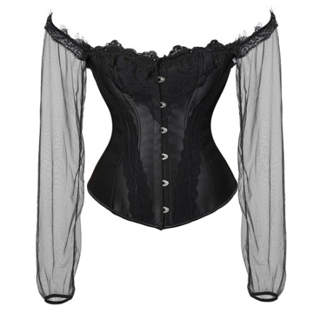 Hot Mesh Long Sleeved Corset Shaper For Women