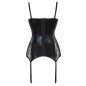 Charming Black Breathable Corset For Ladies