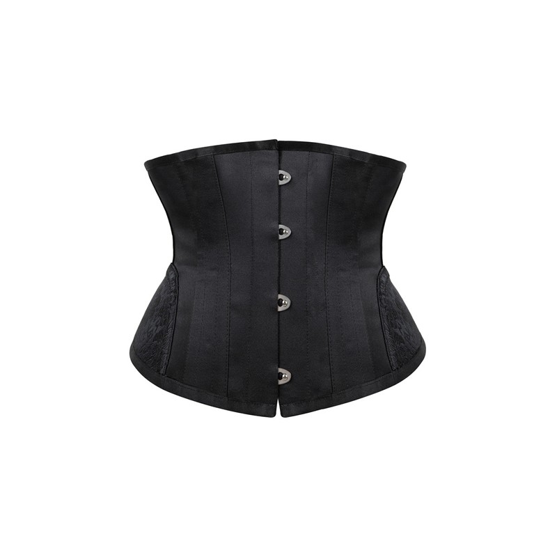 Pure Black Ladies Gothic Short Body Shaper