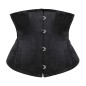 Pure Black Ladies Gothic Short Body Shaper