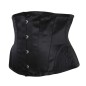 Pure Black Ladies Gothic Short Body Shaper