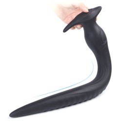 Eel Large Silicone Butt Plug