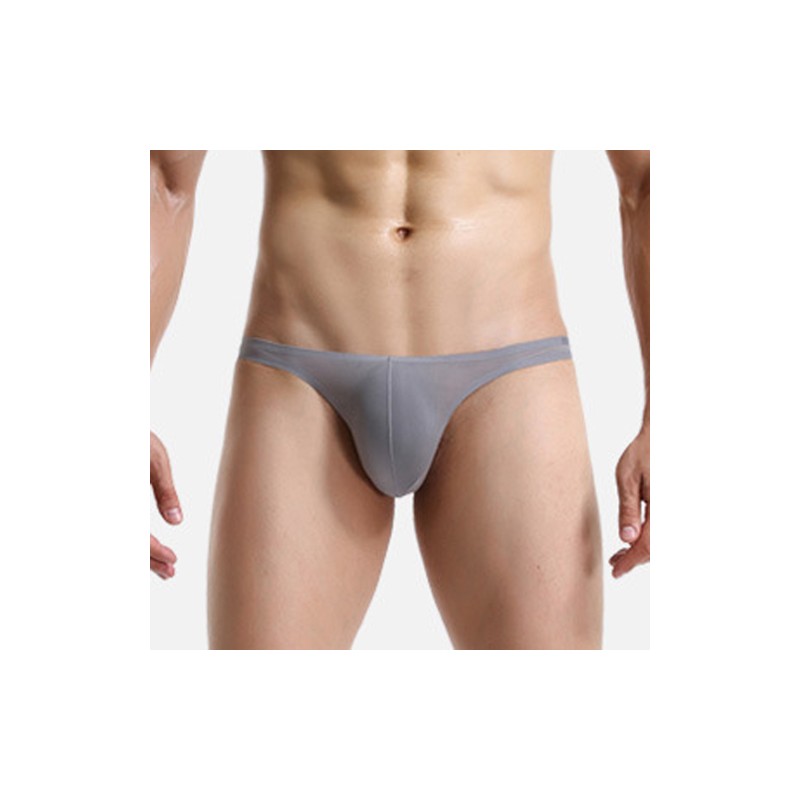 Men Breathable Seamless Sexy Panty T-back