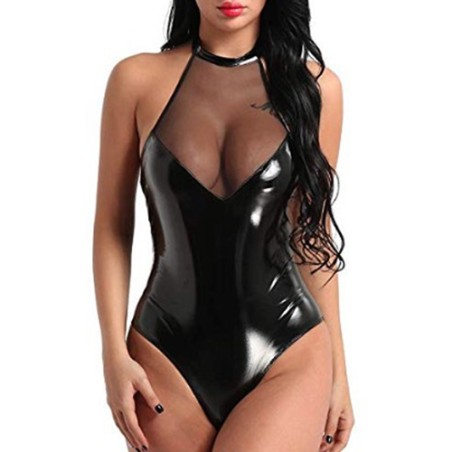 Hot Selling Transparent Sleeveless One Piece Suit Teddies