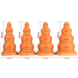 Iron Tower Silicone  Butt Plug