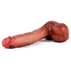 Ultra Realistic Dildo with Ball - 8.5 inch