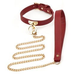 Exquisite Leather Big O Ring Collar