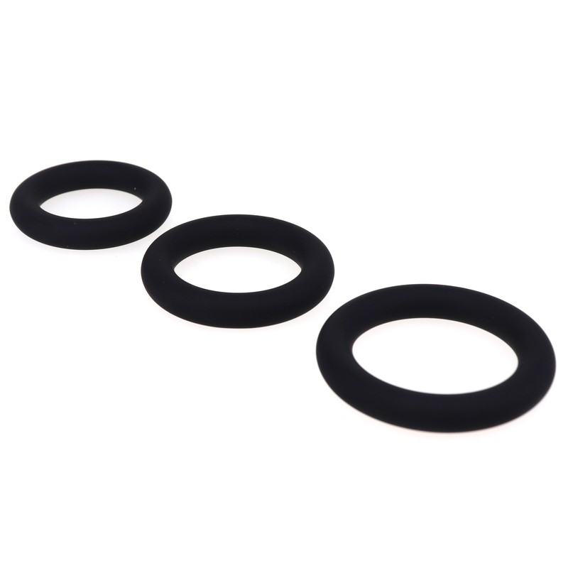 Silicone Cock Ring Set