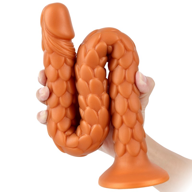 Scale Pattern 50 cm/19.7 inch Silicone Dildo