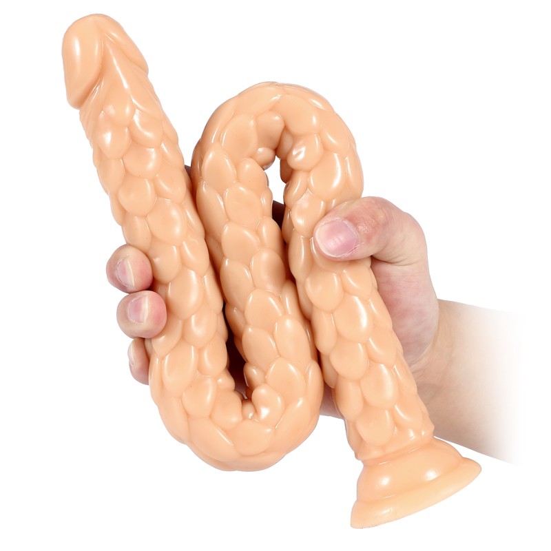 Scale Pattern 50 cm/19.7 inch PVC Dildo