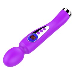 Dazzle LCD Wand Vibrator