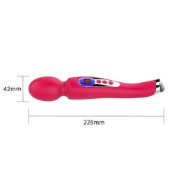 Dazzle LCD Wand Vibrator