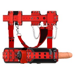 X4 Sex Machine With Strap-on Harness