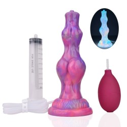 Luminous Hawk Werwolf Squirting Dildo- F