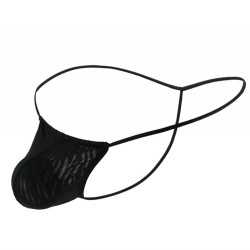 Transparent Striped Frisky G-string Thong