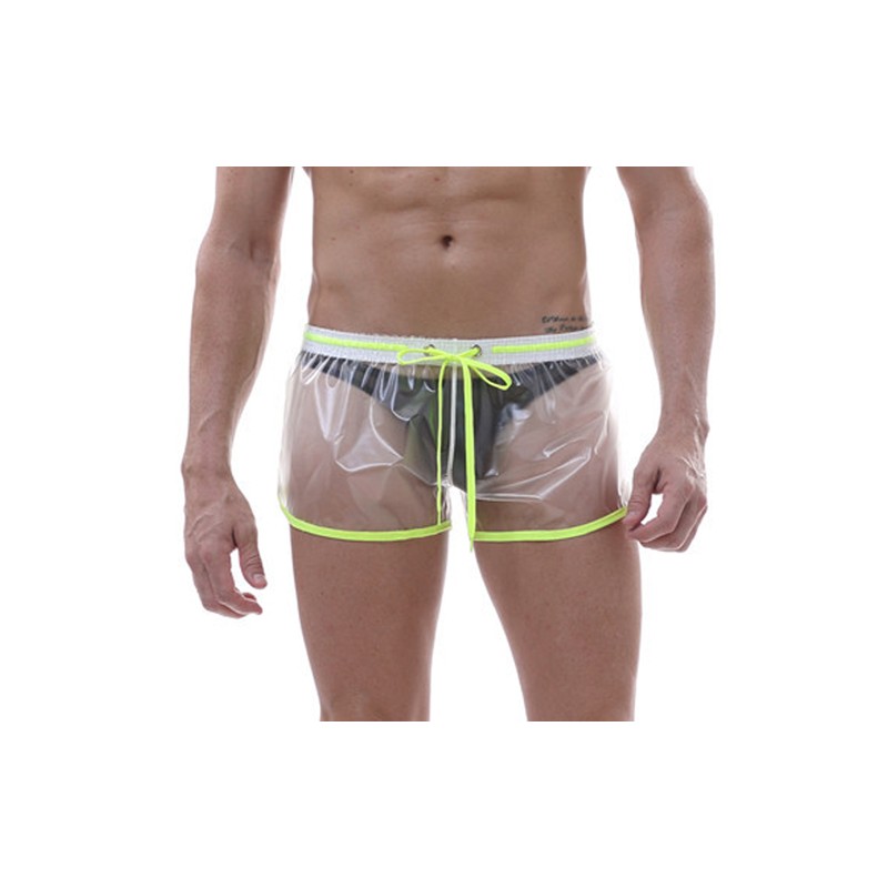 Fashion Men See-through Environmental Boxer Brief