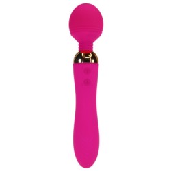 Magnetic Charging Double Head Wavy Vibrator