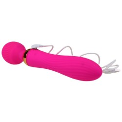 Magnetic Charging Double Head Wand Vibrator