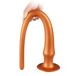 Long Tail Silicone Butt Plug With Scale