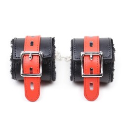 Red &amp; Black Plus Cuffs