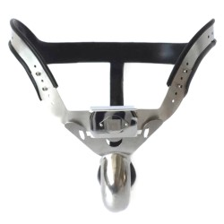 T4 Y Style Bent Cage Chastity Belt
