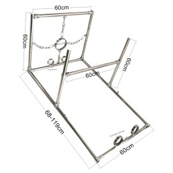 High End Dog Slave Training Binding Shelf