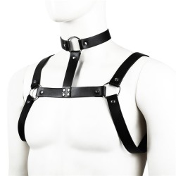 Chest Harness Belt With Collar