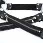 Cross-Body Zipper Chest Harness