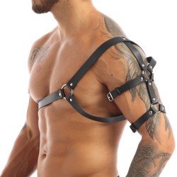 One-shoulder Strap Body Chest Half Harness Belt