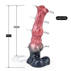 Squirting Fake Horse Realistic Animal Dildo - K