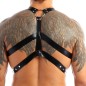 Chest Harness Punk Costume Straps with O Rings