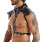 Men's Faux Leather Halter