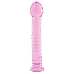 Pink Glass Butt Plug