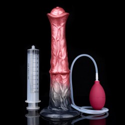 Squirting Fake Horse Realistic Animal Dildo - A