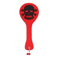 Round Paddle With Skull