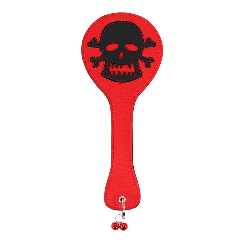 Round Paddle With Skull