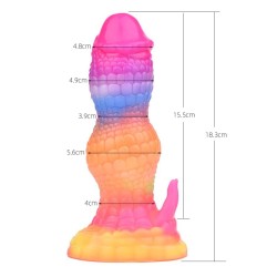 Luminous Silicone Dildo - 24