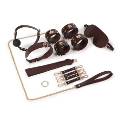 Real Leather Heart Locker Bondage Kit