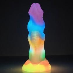 Luminous Silicone Dildo - 22