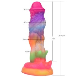 Luminous Silicone Dildo - 22