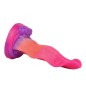 Luminous Silicone Dildo -Vibration Tongue