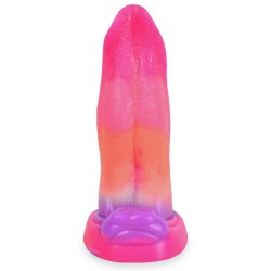 Luminous Silicone Dildo -Vibration Tongue