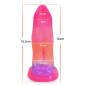 Luminous Silicone Dildo -Vibration Tongue