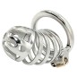 Captus Stainless Steel Locking Chastity Cage