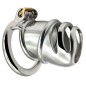 Detained Stainless Steel Chastity Cage