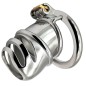 Detained Stainless Steel Chastity Cage