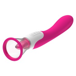 Double Head Sucking Tongue Vibrator