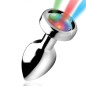 Colorful Light Stainless Steel  Butt Plug