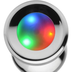 Colorful Light Stainless Steel  Butt Plug